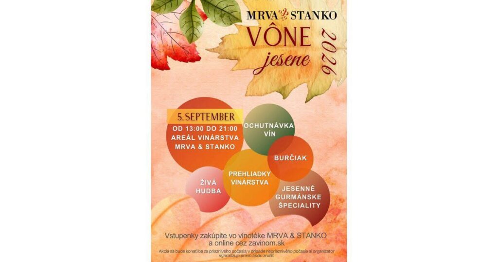 VÔNE JESENE MRVA & STANKO