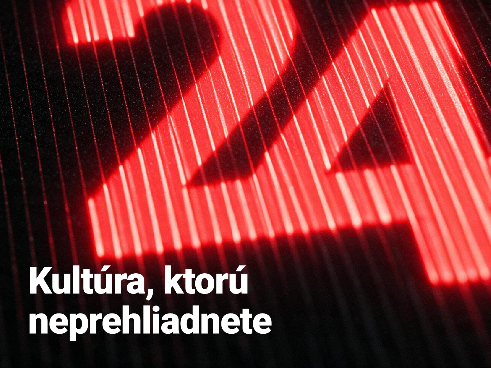 Kultúra sa stáva javiskom slovenského leta